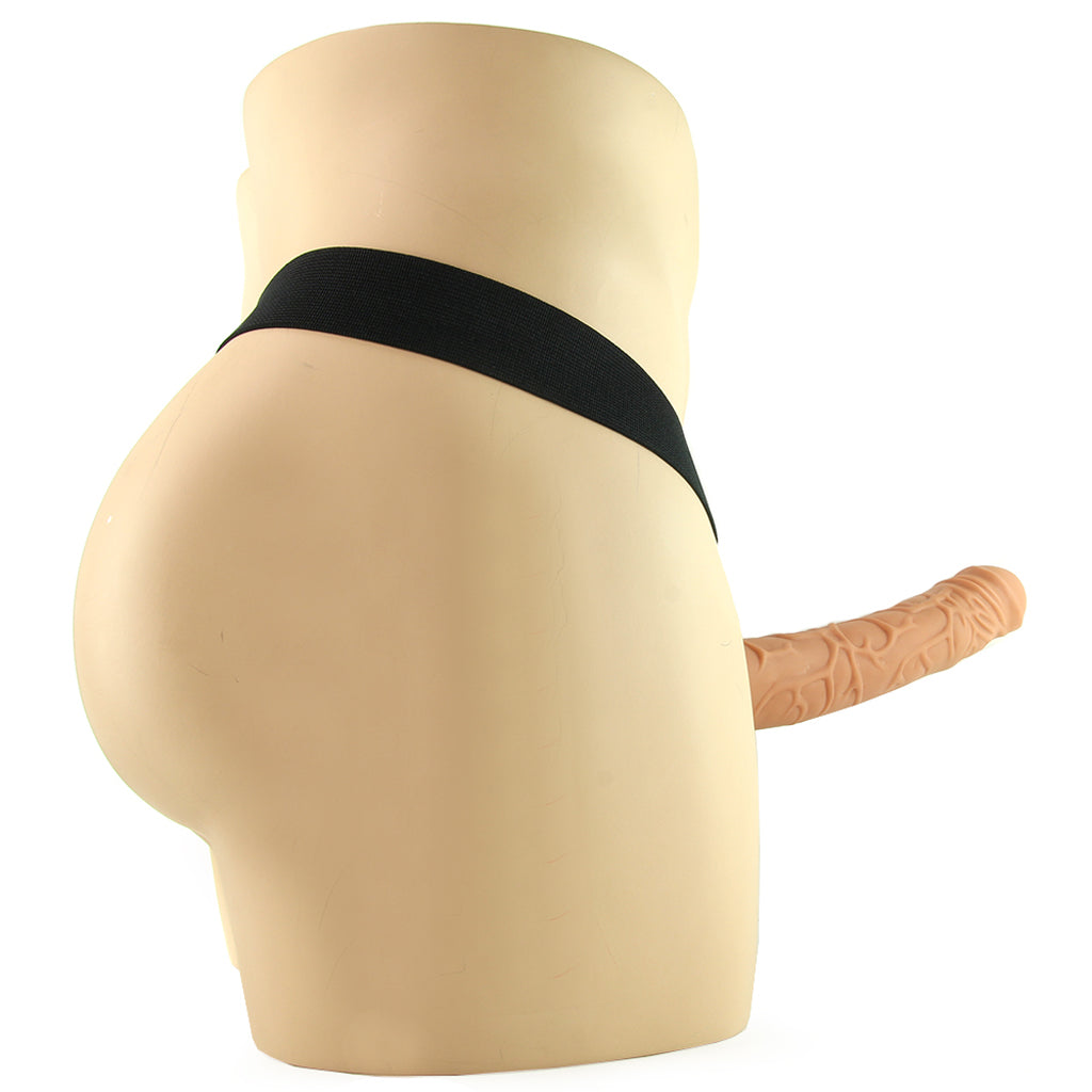 Fetish Fantasy 11 Inch Hollow Strap-On in Light
