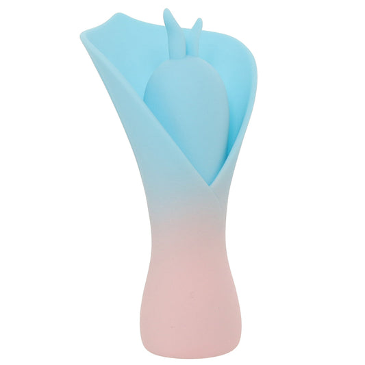 Maia Mina Fiercely Powerful Fluttering Flower Vibe in Blue - Vibrators - HoneyHugs Canada