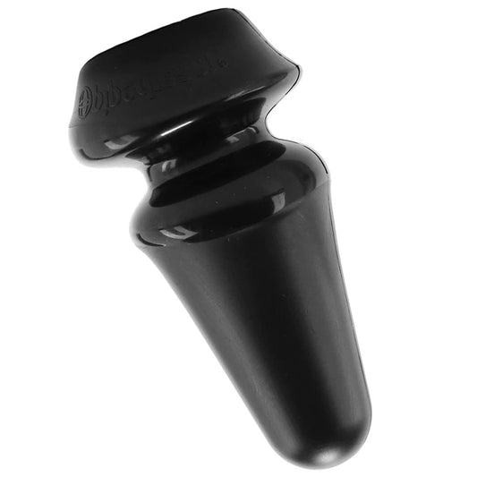 Anal Fantasy Inflatable Anal Plug Black - Expandable Silicone Pleasure