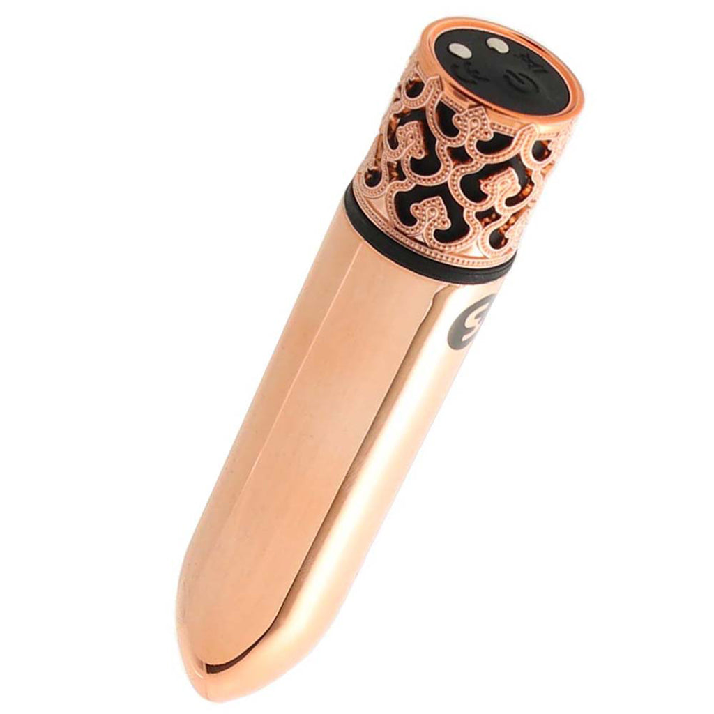 Ouch! Royal Gems Glamour Bullet Vibe in Rose Gold - Vibrators - HoneyHugs Canada (View 3)
