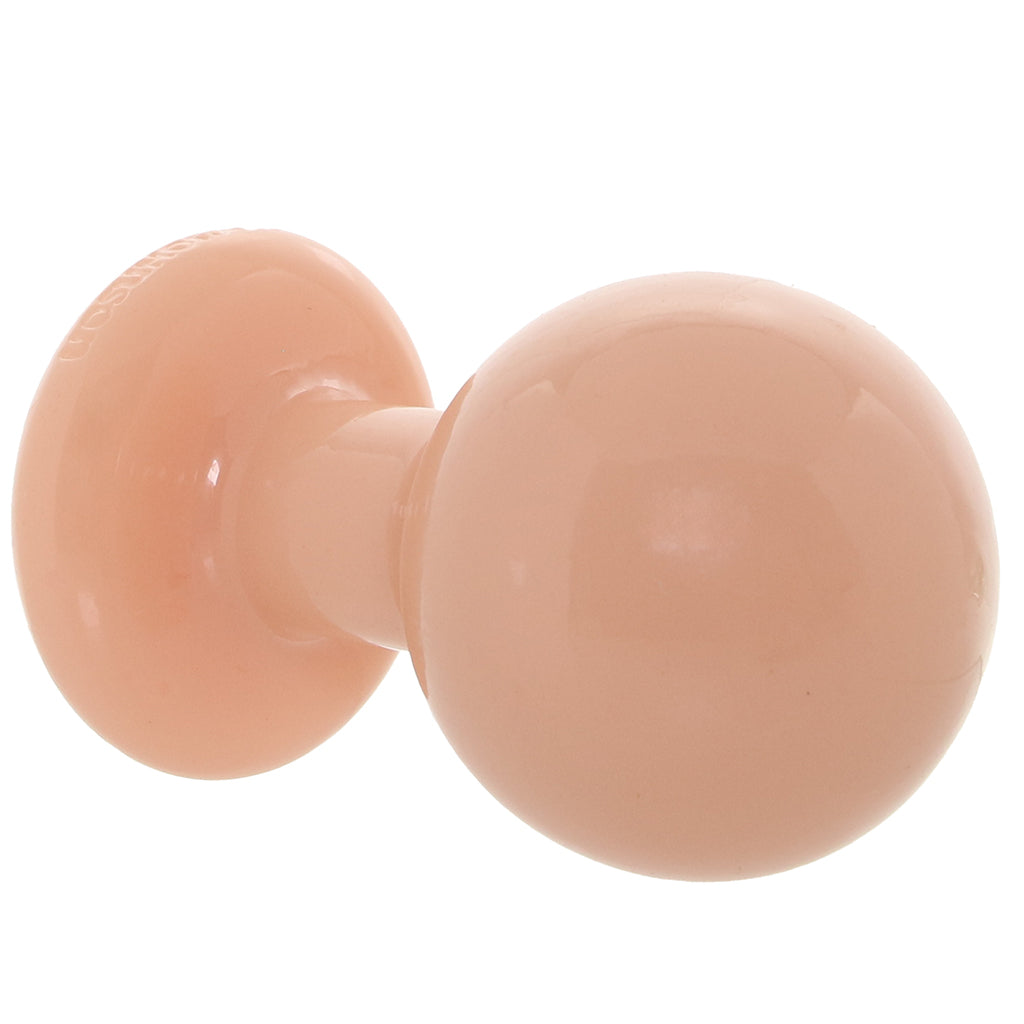 The Classic Medium Round Butt Plug in Cream