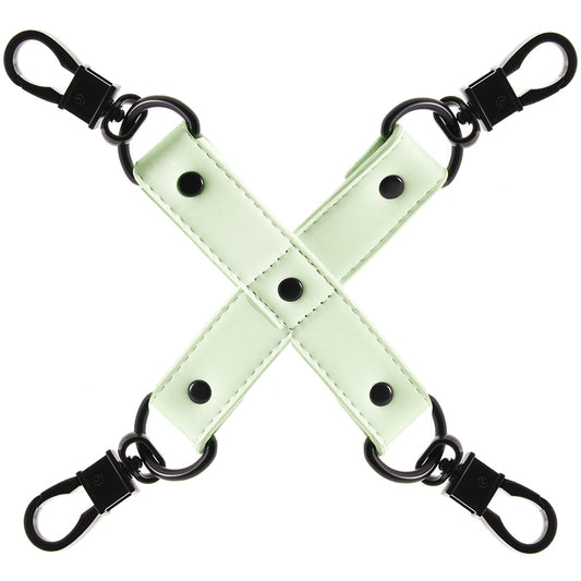 GLO Luminous Hogtie: Enchanting Glow-in-the-Dark Bondage Restraint