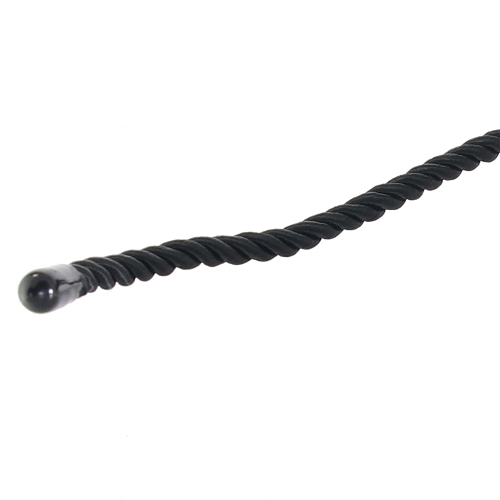 Bondage Couture Black Soft Poly Rope - 25ft Luxurious Restraint