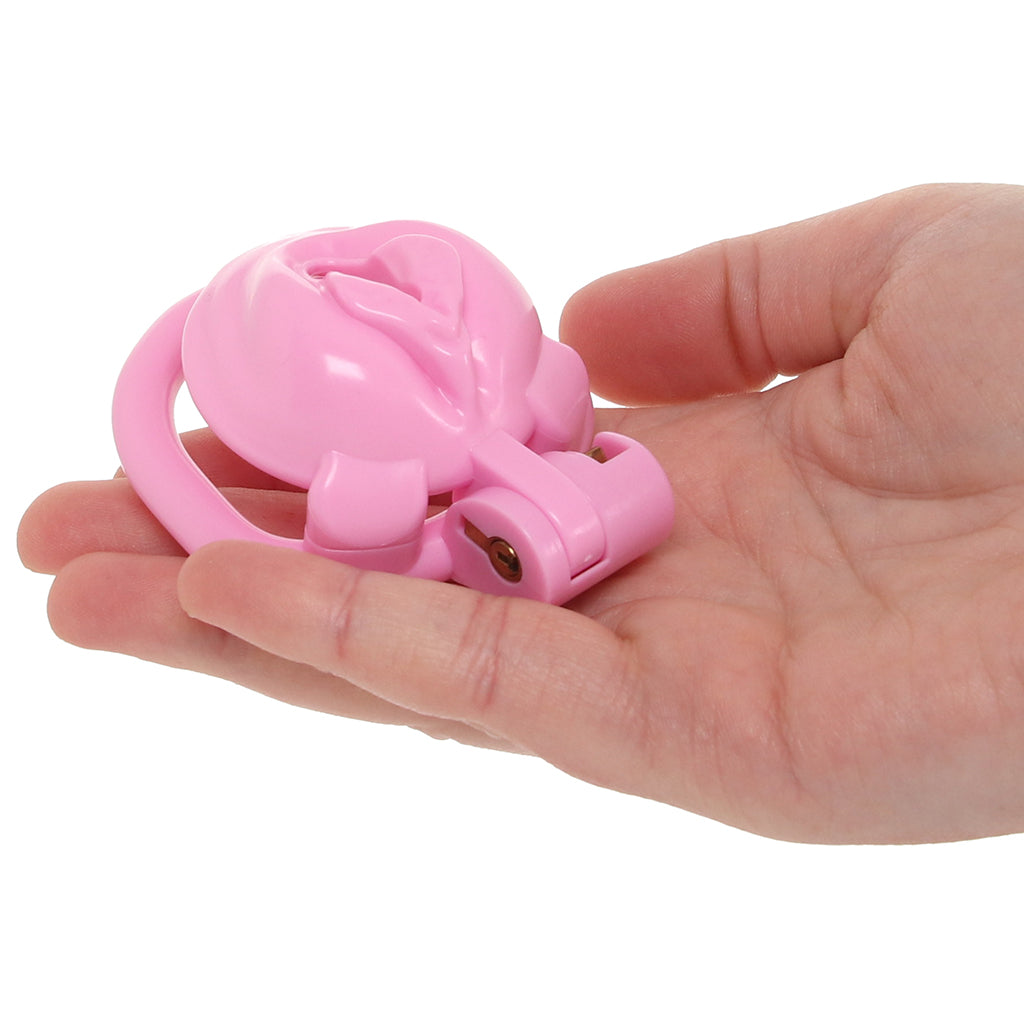 Blueline Bitchboy Degrading Mini Chastity Cage