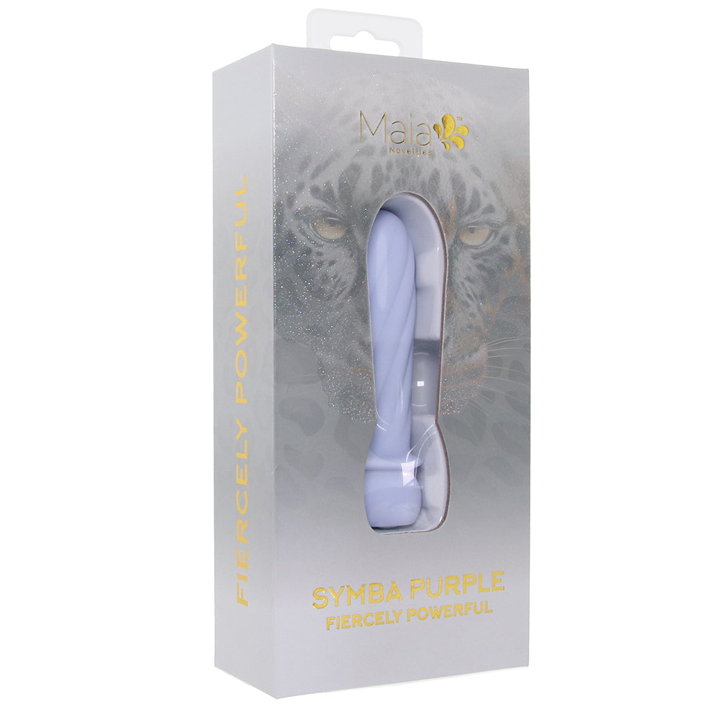 Maia Symba Fiercely Powerful Swirl Bullet Vibe in Purple - Vibrators - HoneyHugs Canada (View 9)