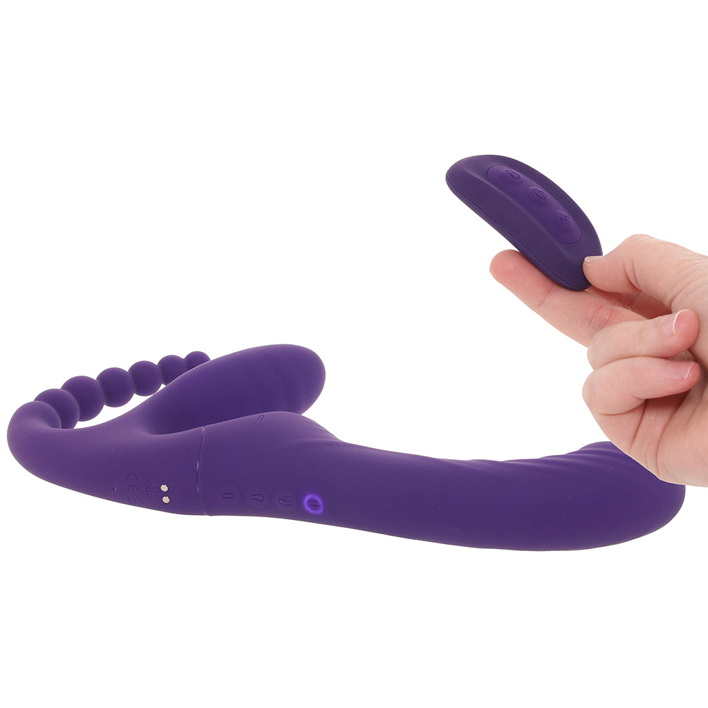 Playboy Playboy Hug It Out Strapless Strap-on Vibe - Vibrators - HoneyHugs Canada (View 3)