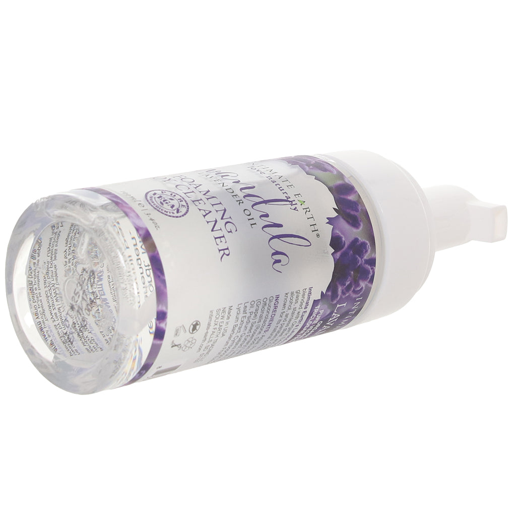 Intimate Earth Lavendula Lavender Oil Foaming Toy Cleaner in 3.4oz/100ml - Vibrators - HoneyHugs Canada (View 7)