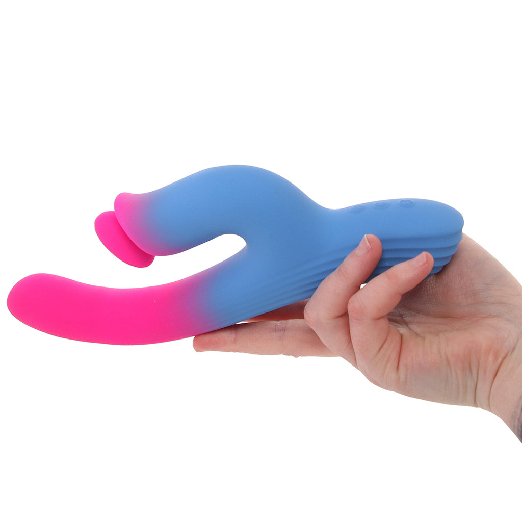 CalExotics Elation Thrusting Rabbit Vibe - Vibrators - HoneyHugs Canada (View 4)