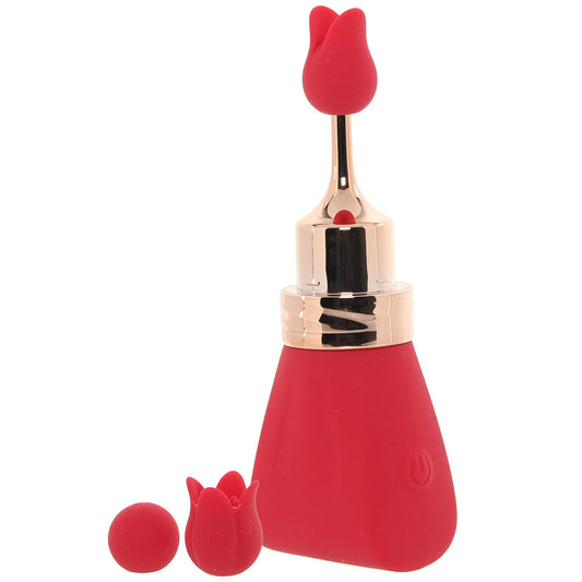 Nasstoys Gold Glam Tri-Tip Vibe - Vibrators - HoneyHugs Canada