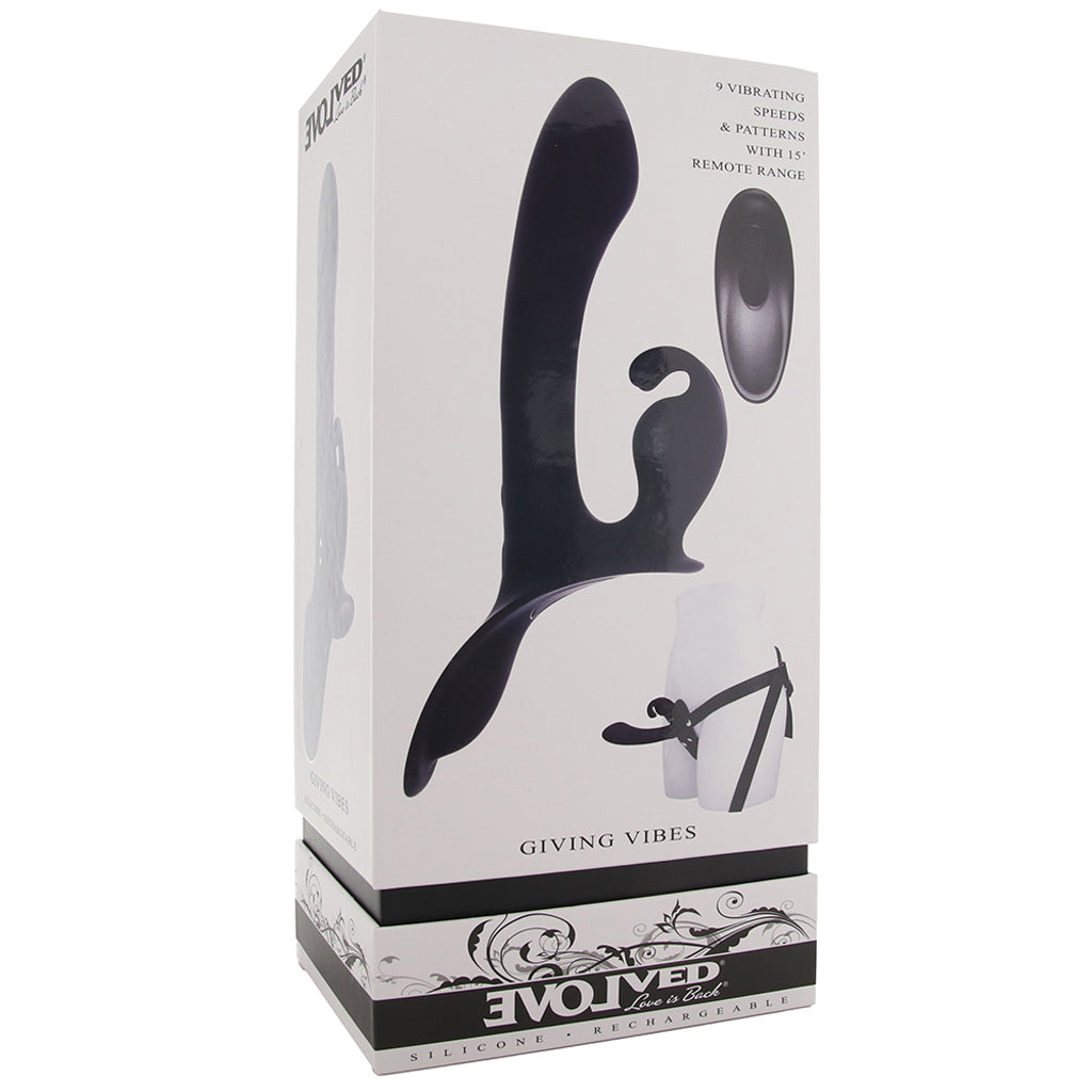 Evolved Novelties Giving Vibes Strap-On Vibe - Vibrators - HoneyHugs Canada (View 6)