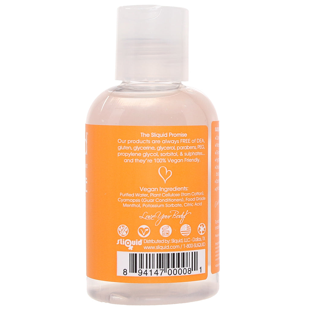 Sliquid Naturals Sizzle: Ignite Your Passion with Warming & Stimulating Lubricant (4.2oz)
