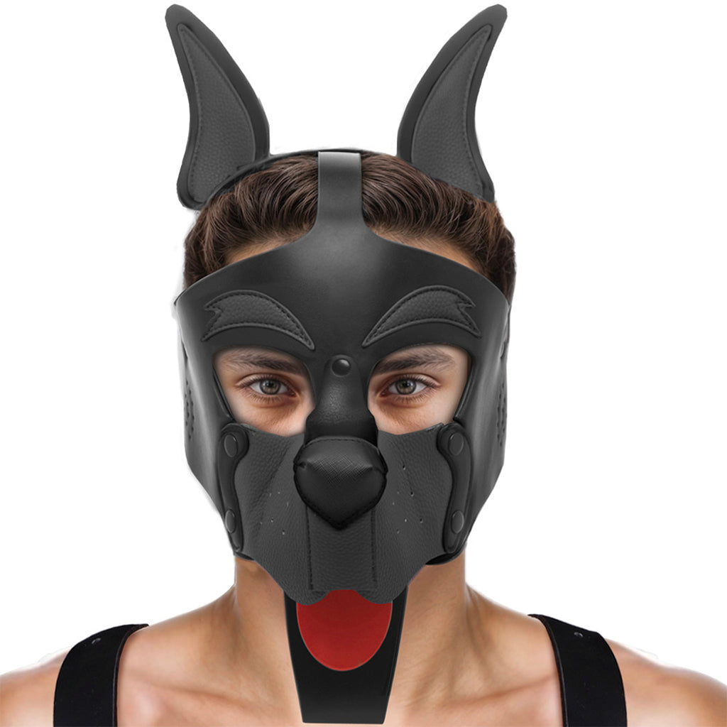 Kanine Kolection Alpha Dog Pup Hood in Black