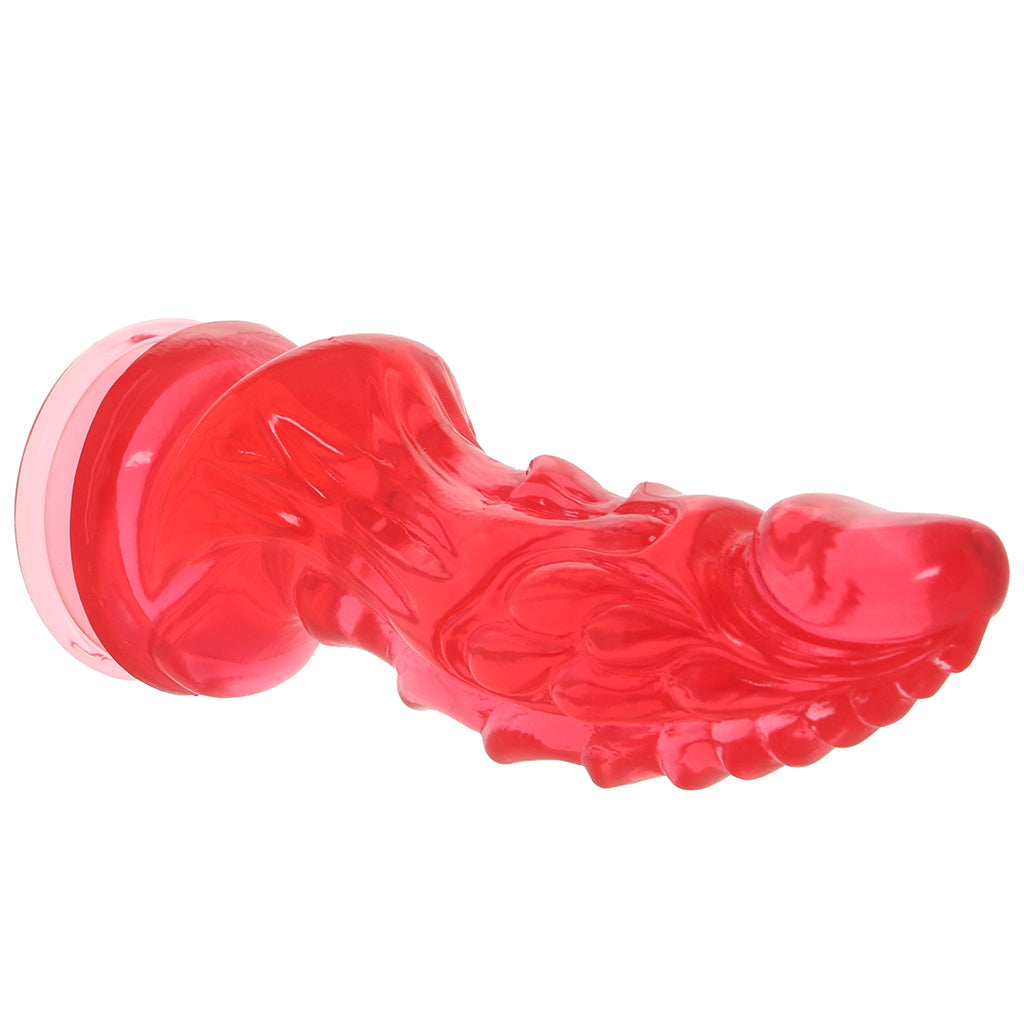 Crystal Jellies 8.5 Inch Invader Dildo in Pink