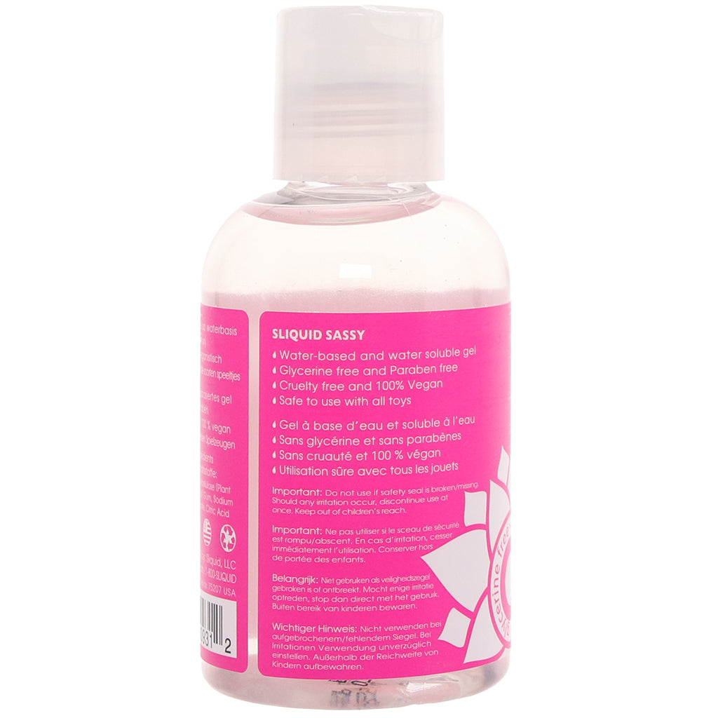 Sassy Booty Gel Natural Lubricant in 4.2oz/125ml