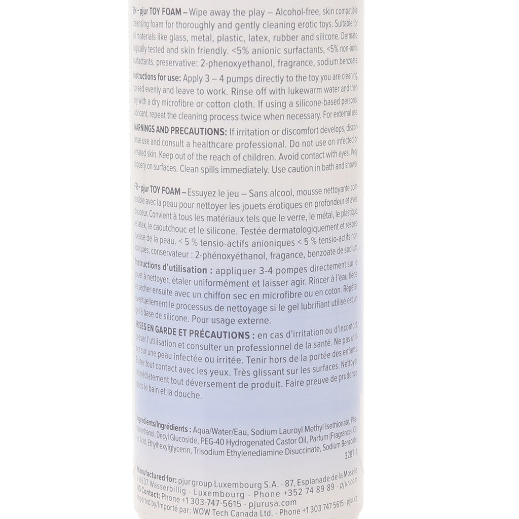 Pjur Toy Foam Intense Cleaner in 5.1oz/150ml - Vibrators - HoneyHugs Canada (View 8)