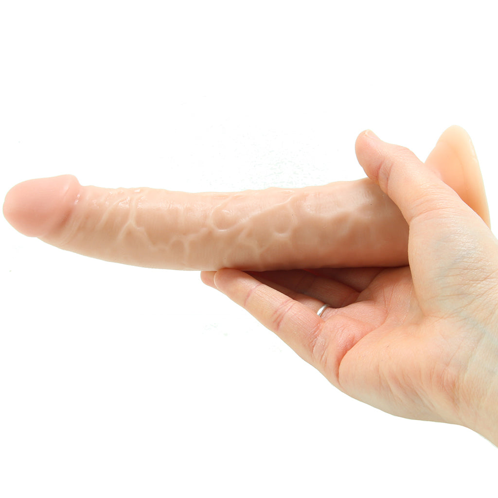 Dr. Skin Dr. Dave 7 Inch Vibrating Cock in Flesh - Vibrators - HoneyHugs Canada (View 4)