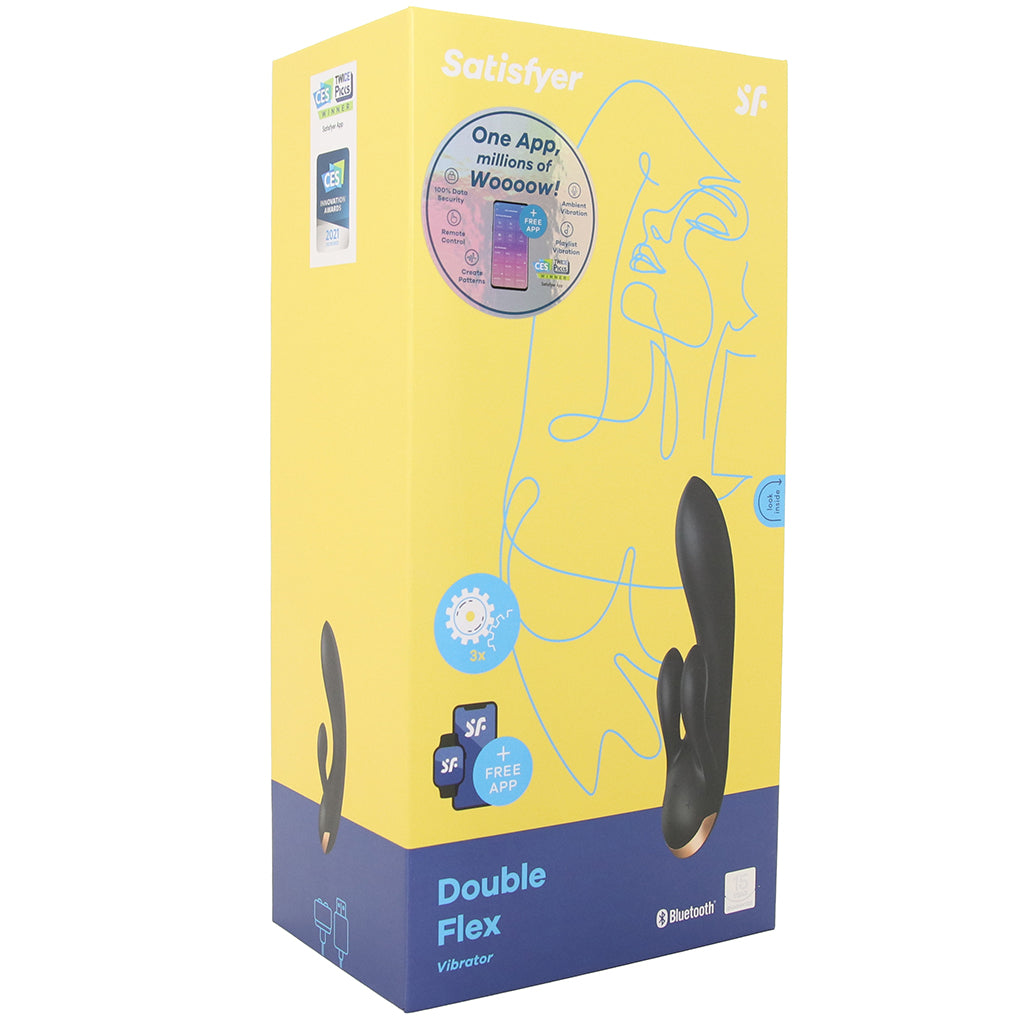 Satisfyer Satisfyer Double Flex Rabbit Vibe - Vibrators - HoneyHugs Canada (View 9)