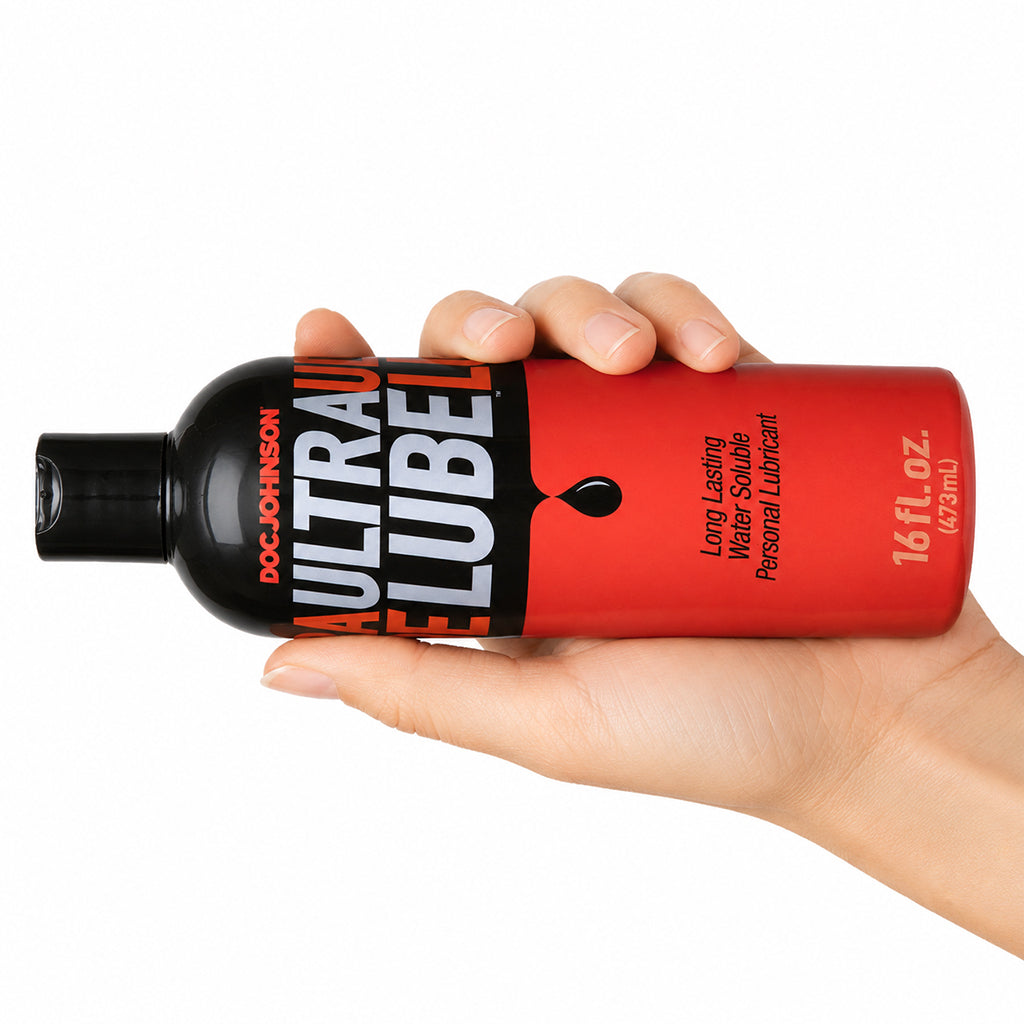 Doc Johnson Ultra Water-Based Lube | Luxurious 16oz/473ml Personal Lubricant for Ultimate Comfort