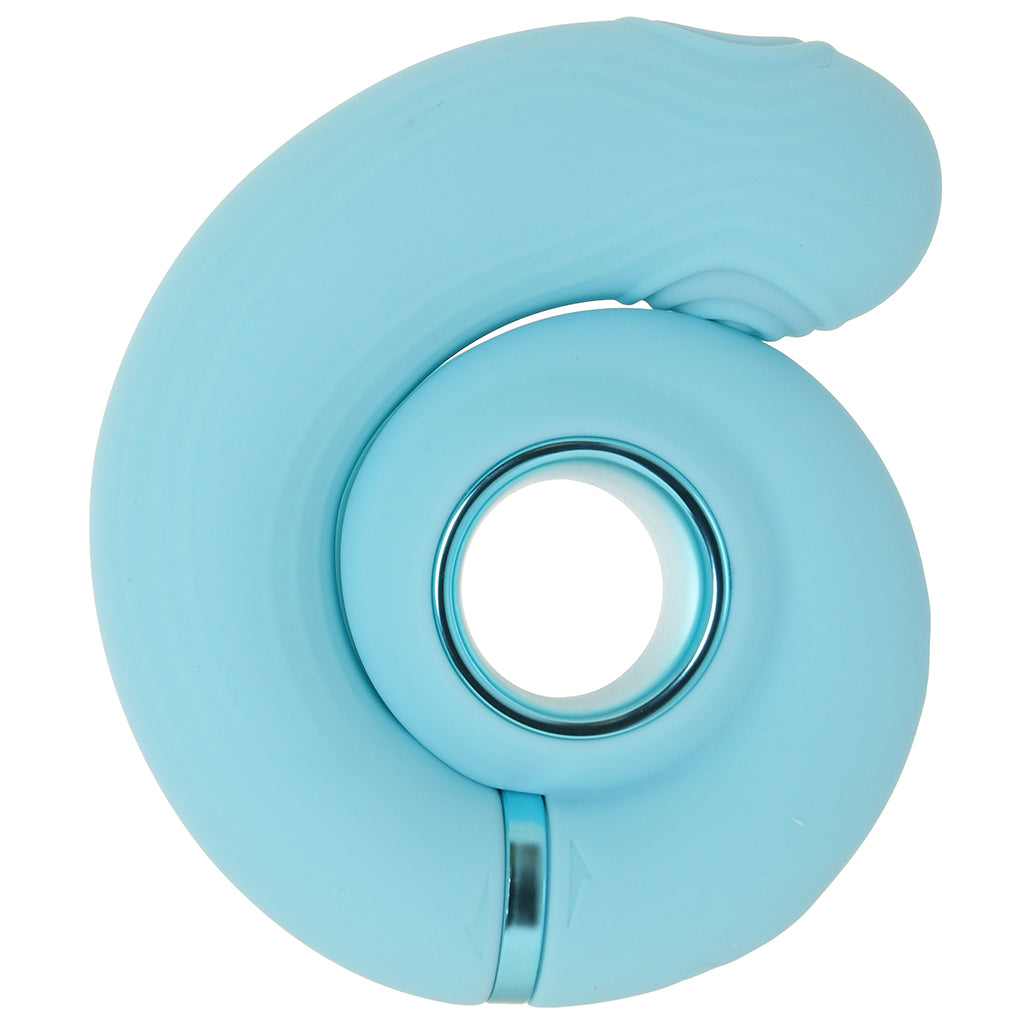 Loveline Loveline Tic-Tac Tapping Swirl Vibe in Blue - Vibrators - HoneyHugs Canada