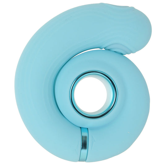 Loveline Loveline Tic-Tac Tapping Swirl Vibe in Blue - Vibrators - HoneyHugs Canada