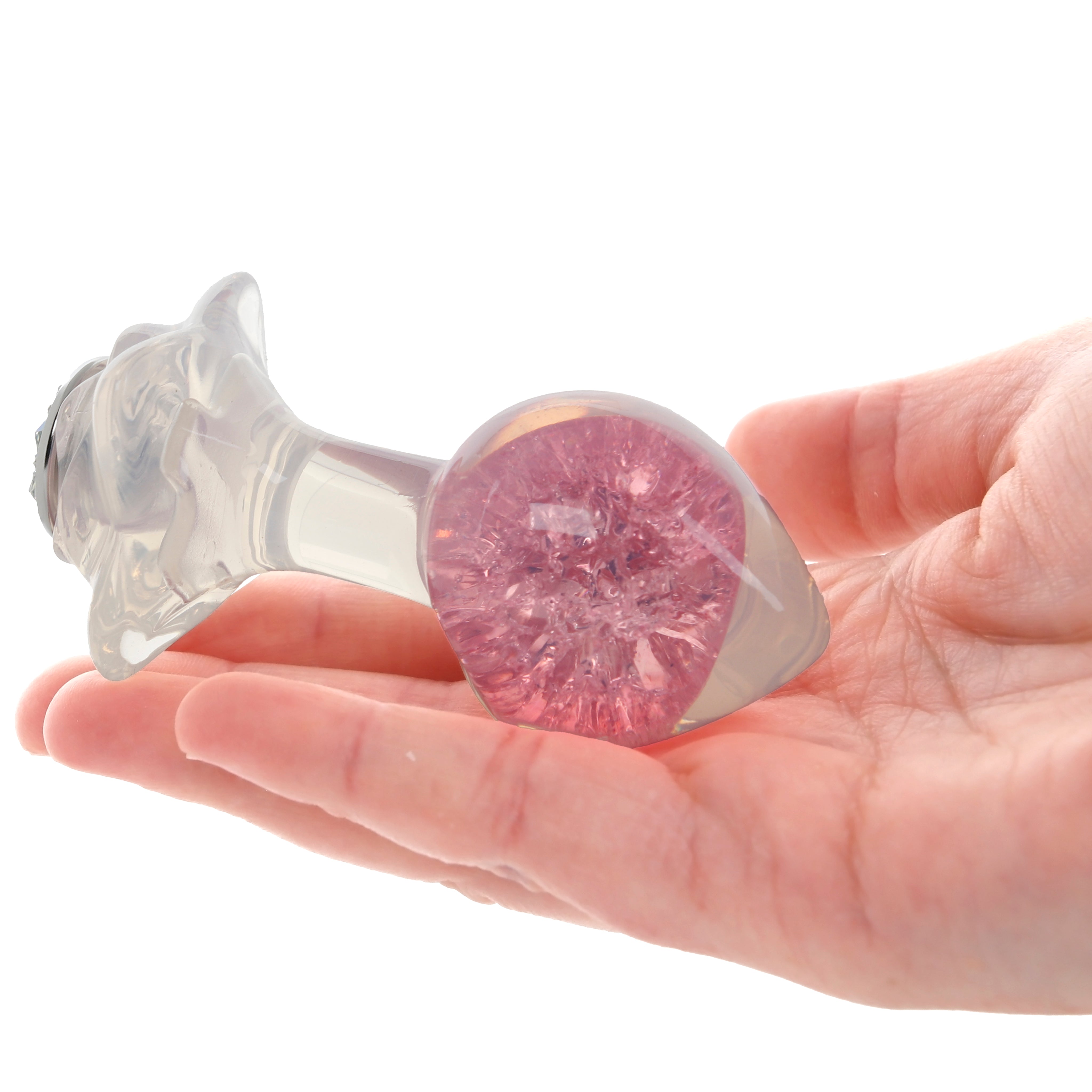 Booty Bling Jewelled Silicone Butt Plug in Large