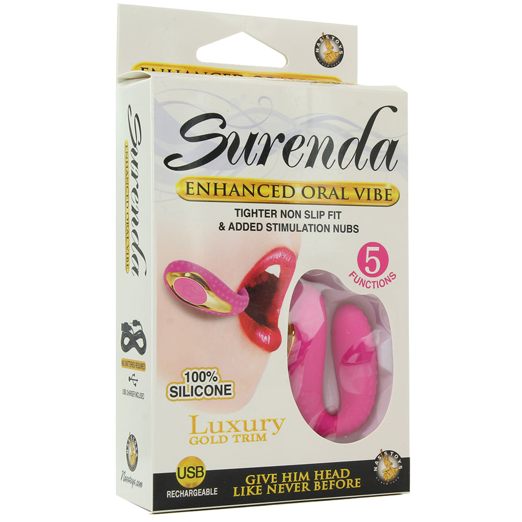 Nasstoys Surenda Luxury Enhanced Oral Vibe in Pink - Vibrators - HoneyHugs Canada (View 6)