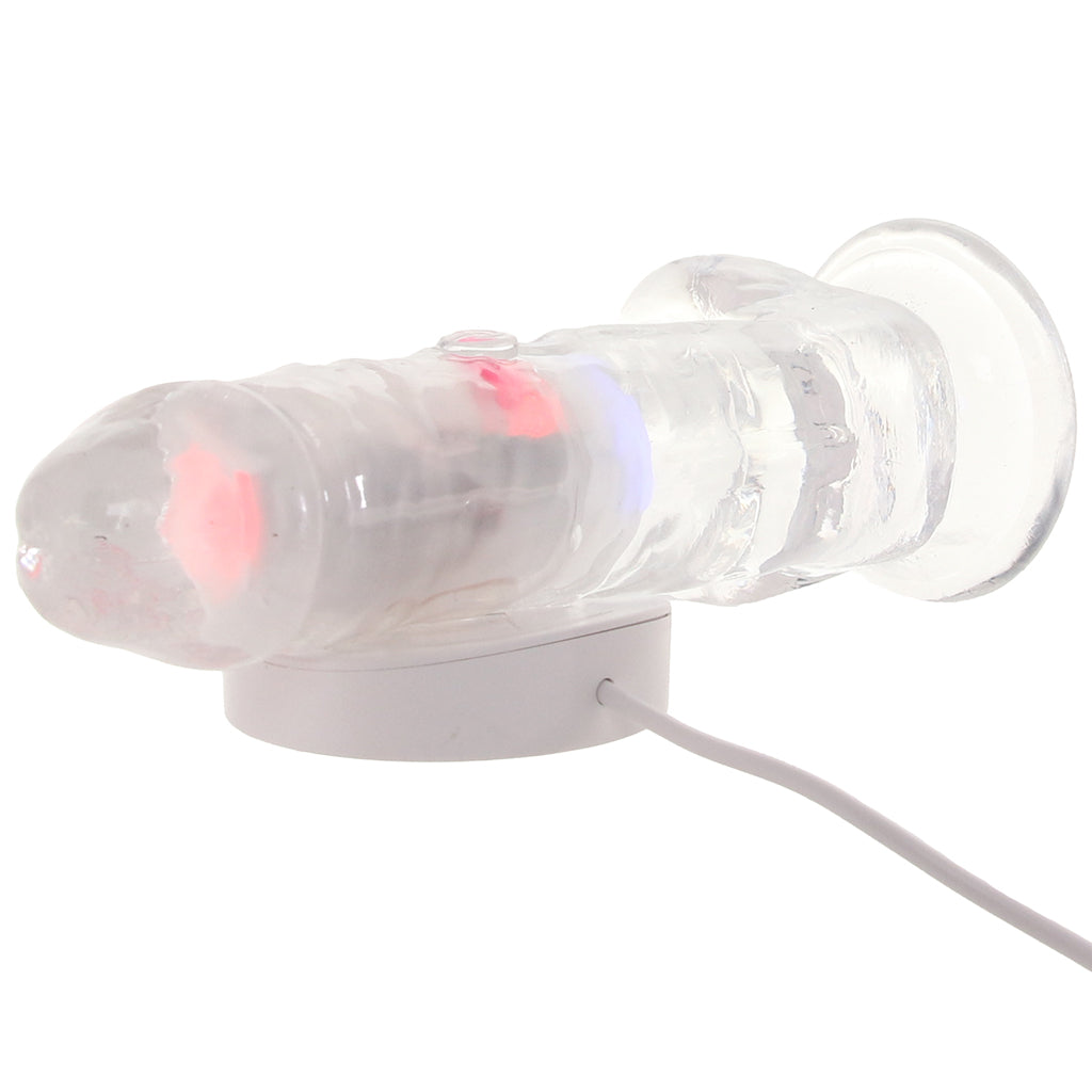RealRock RealRock 6 Inch Light Up Vibrating Ballsy Dildo - Vibrators - HoneyHugs Canada (View 6)