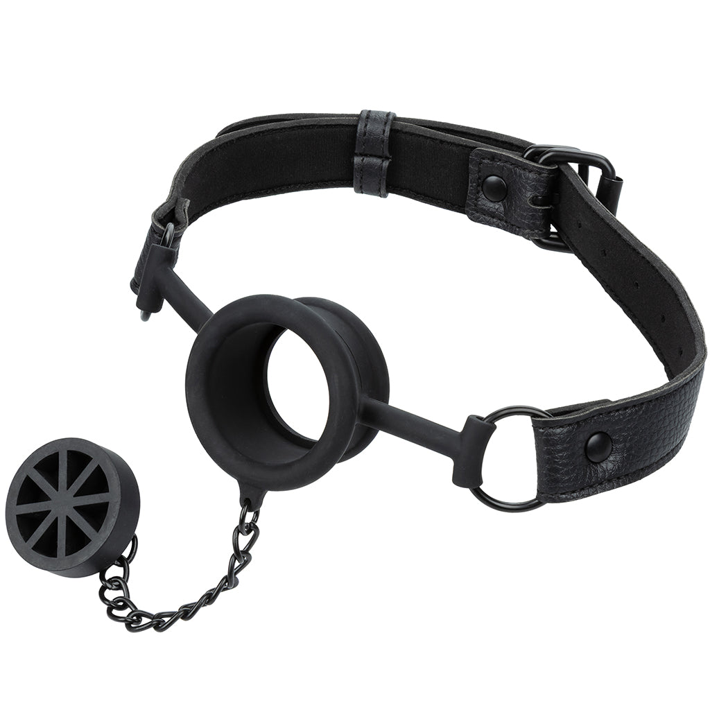 CalExotics Nocturnal Stopper Gag: Versatile Silicone Mouth Restraint