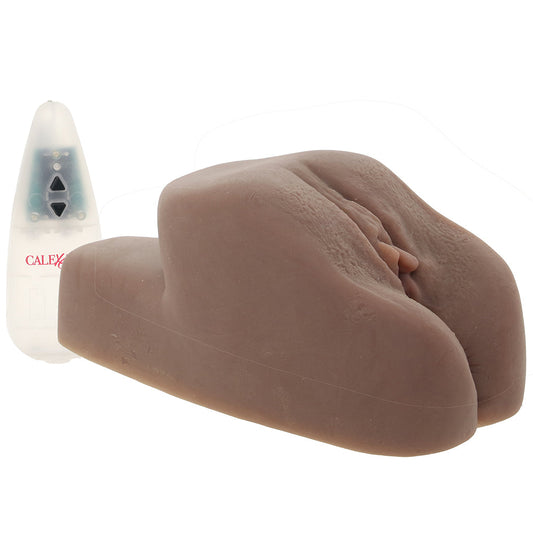 CalExotics Lacey's Afro-Centric Pussy & Ass Vibrating Stroker - Male Masturbators - HoneyHugs Canada