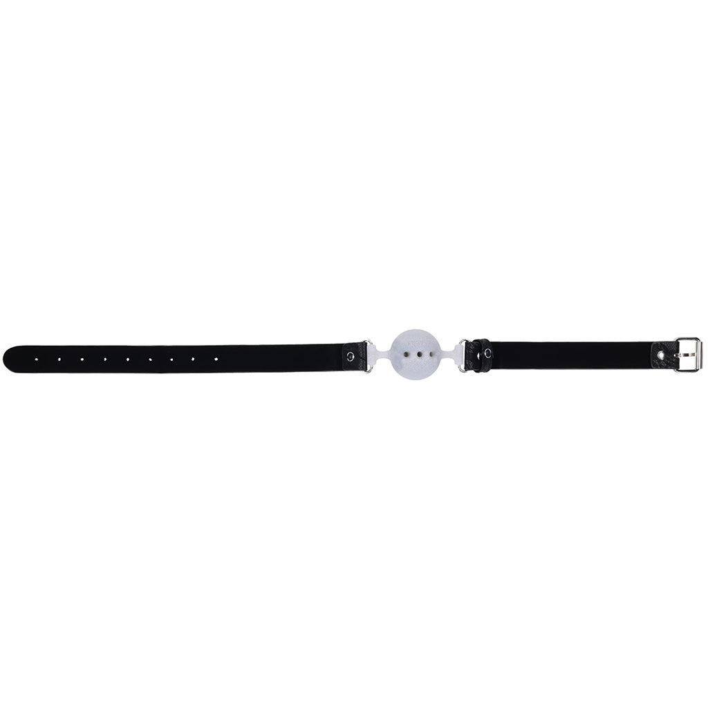 Sex & Mischief Lace Silicone Ball Gag | Breathable Elegance for Sublime Control
