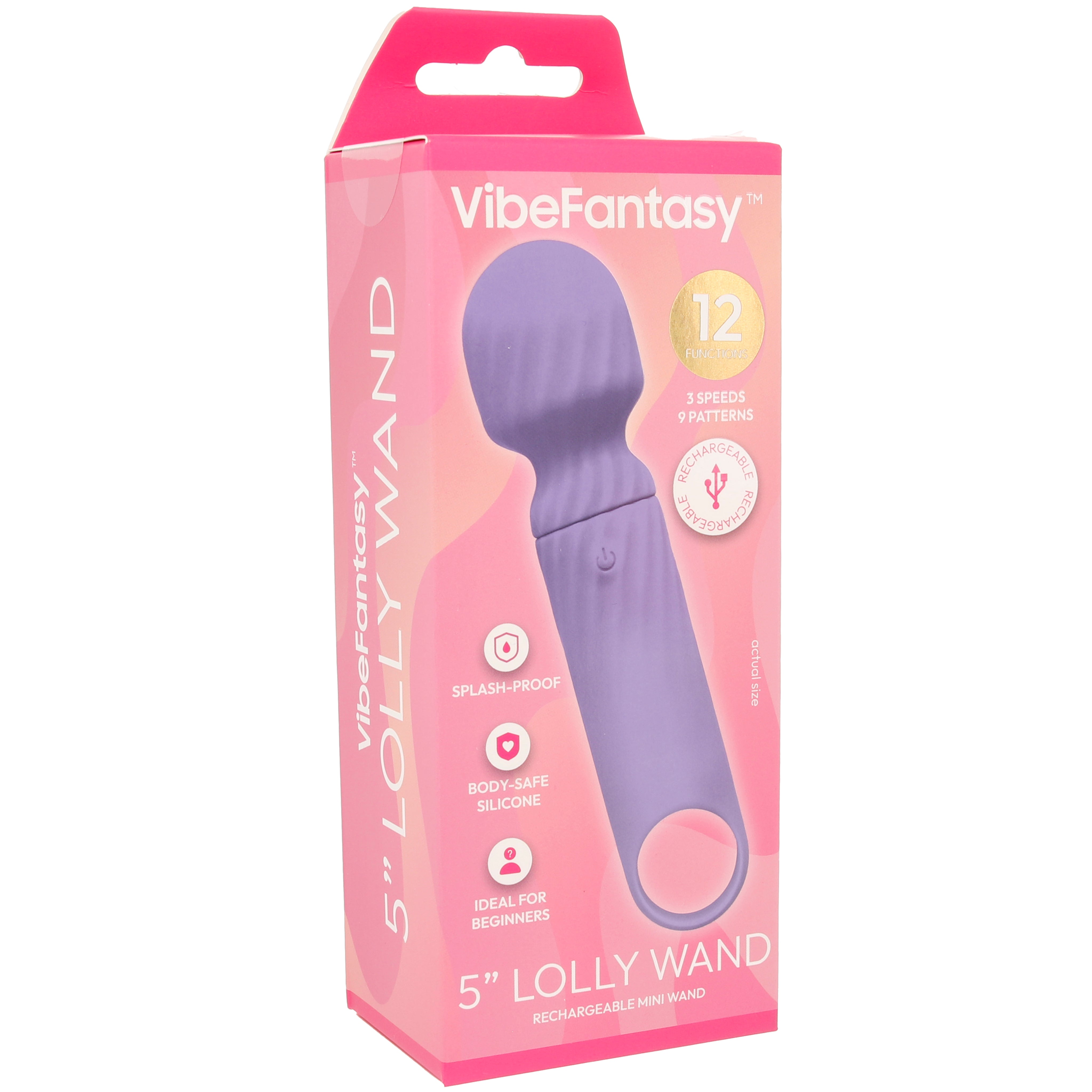 VibeFantasy Lolly Wand Mini Vibe in Purple
