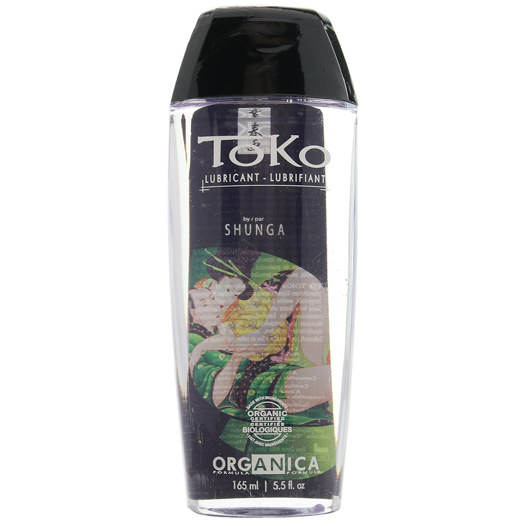 Toko Organica Water-Based Lubricant | Silky Smooth & Condom Safe - 5.5oz