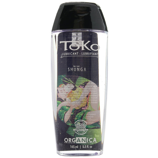 Toko Organica Water-Based Lubricant | Silky Smooth & Condom Safe - 5.5oz