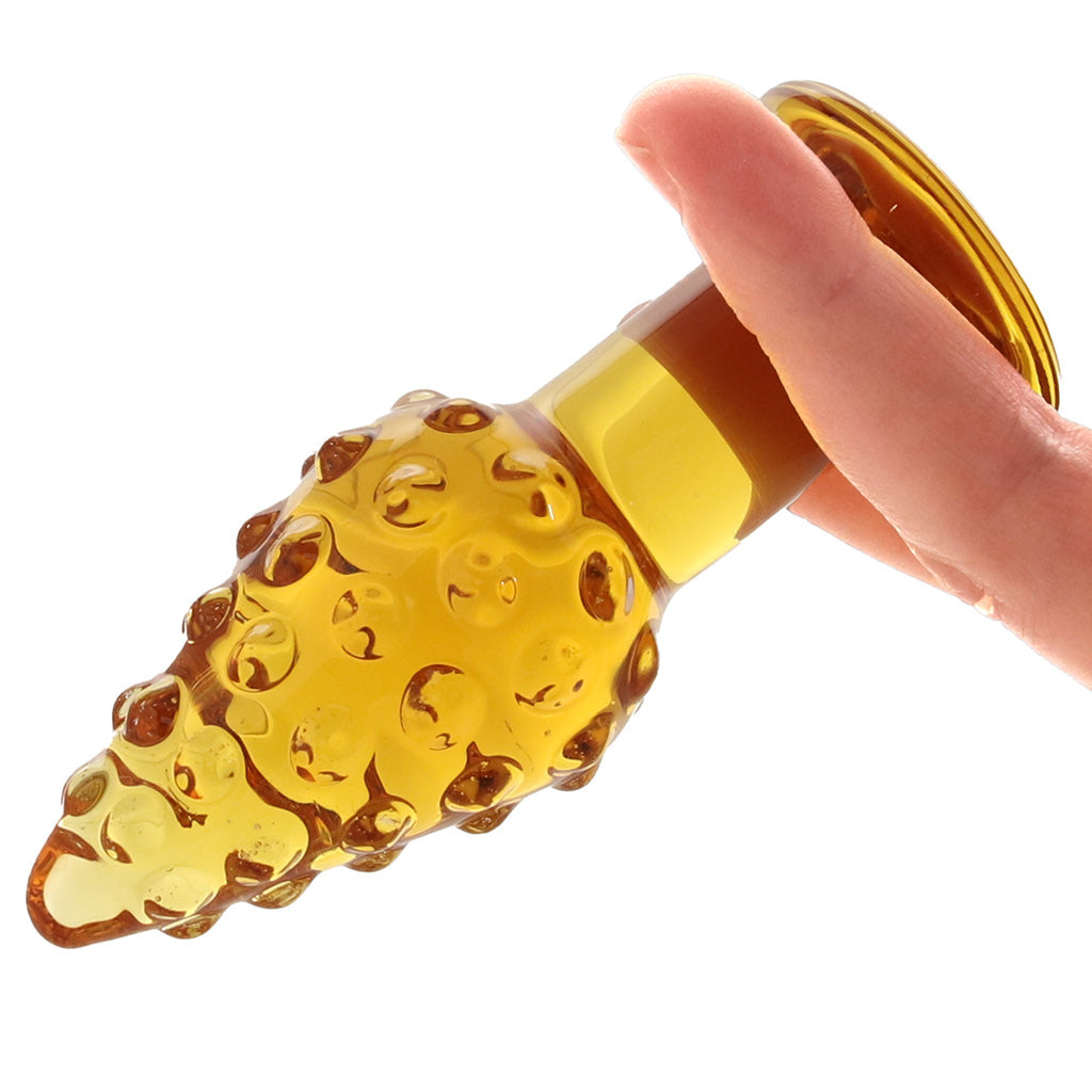 gläs Cornstar 4 Inch Glass Butt Plug