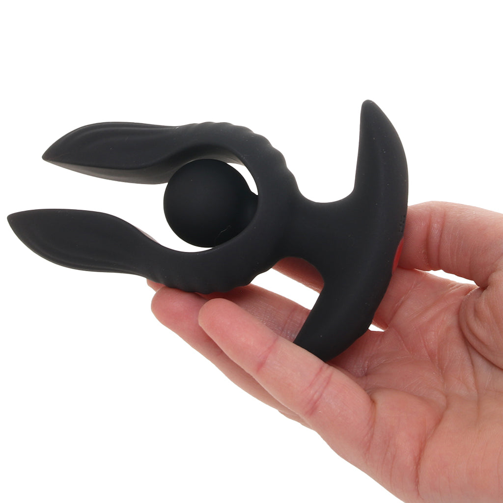 Master Series Master Series Dark Pearl Inflatable Vibrating Plug - Vibrators - HoneyHugs Canada (View 4)