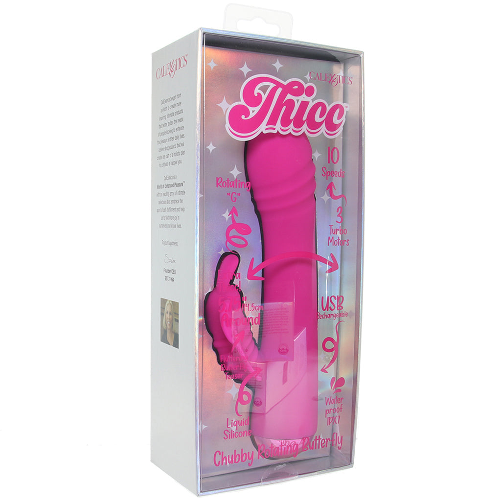 Thicc Thicc Chubby Rotating Rabbit Vibe - Vibrators - HoneyHugs Canada (View 6)