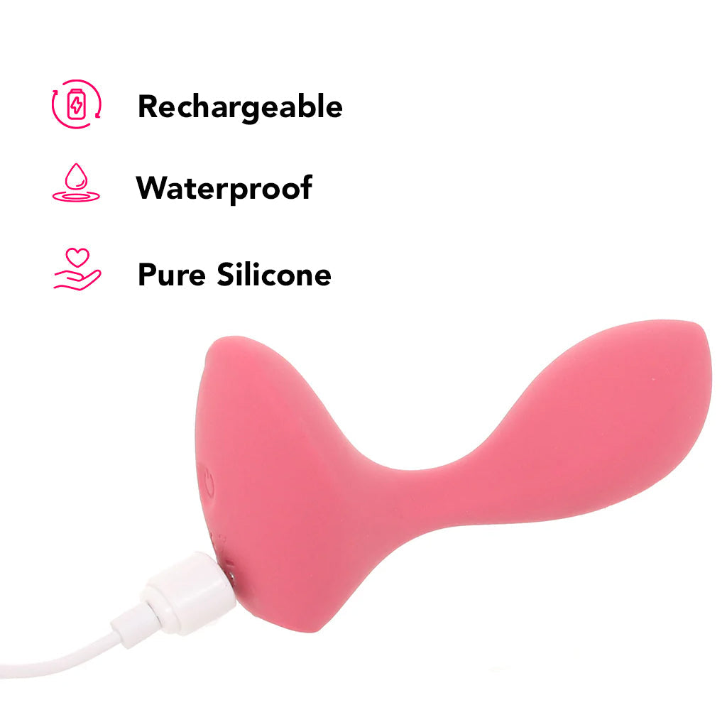 Satisfyer Backdoor Lover Plug Vibe in Red