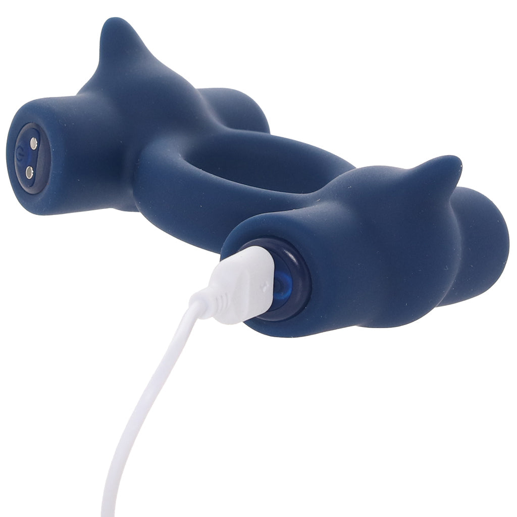 Maia Ronan Dual Vibrating Liquid Silicone C-Ring - Vibrators - HoneyHugs Canada (View 7)