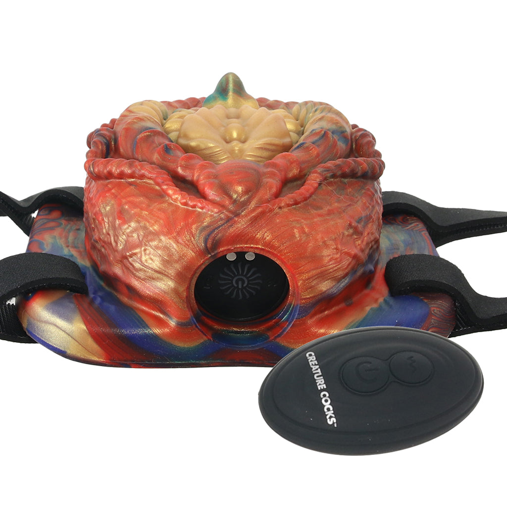 Creature Cocks Creature Cocks Hell's Angel Vibrating Grinder Vibe - Vibrators - HoneyHugs Canada (View 5)