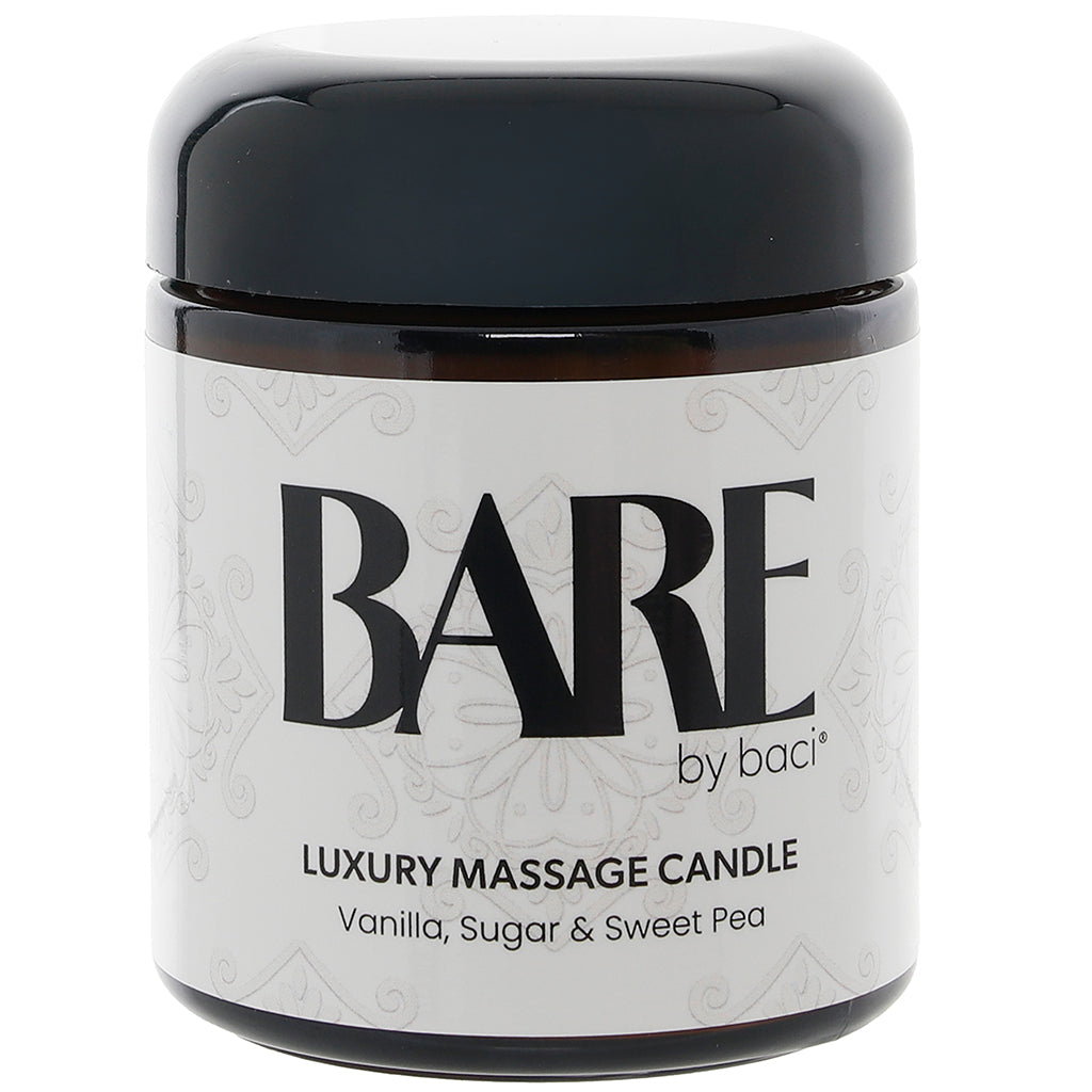 Bare Massage Candle 4oz/118ml in Vanilla, Sugar & Sweet Pea