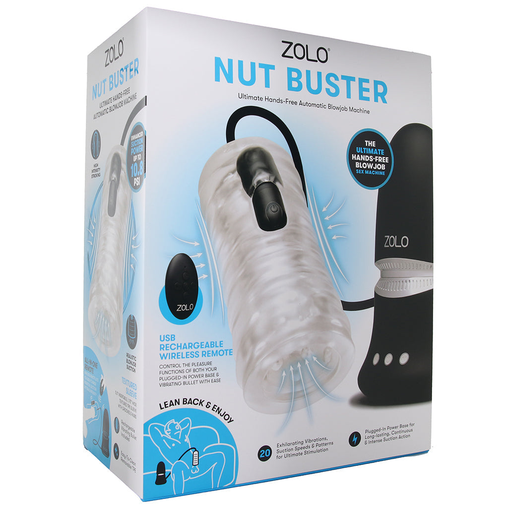 Zolo Nut Buster Hands-Free Auto Blowjob Machine