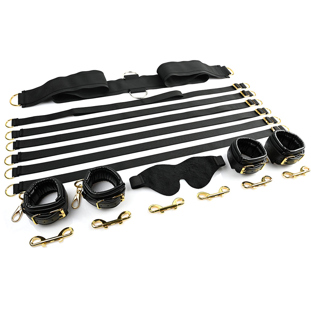 Sportsheets Special Edition Under Bed Restraint System: Luxury Kink & Discreet Play