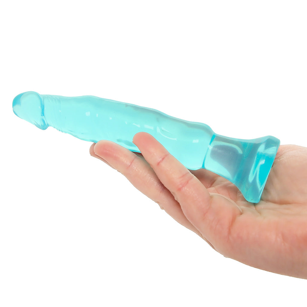 Crystal Jellies Anal Starter Dildo in Teal