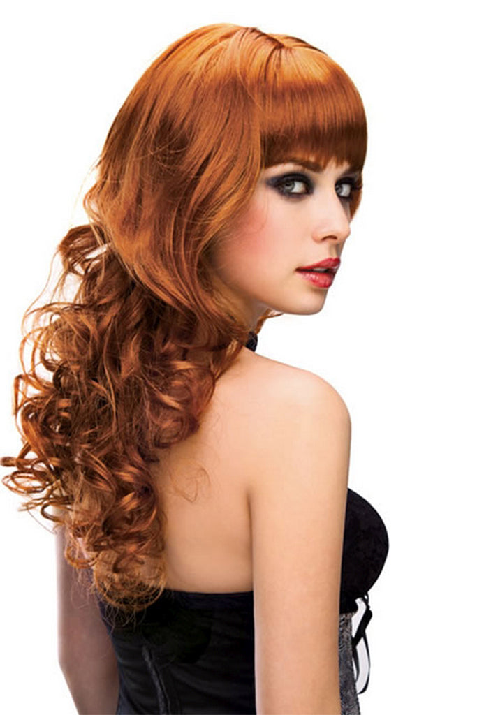Missy Curly Wig in Red