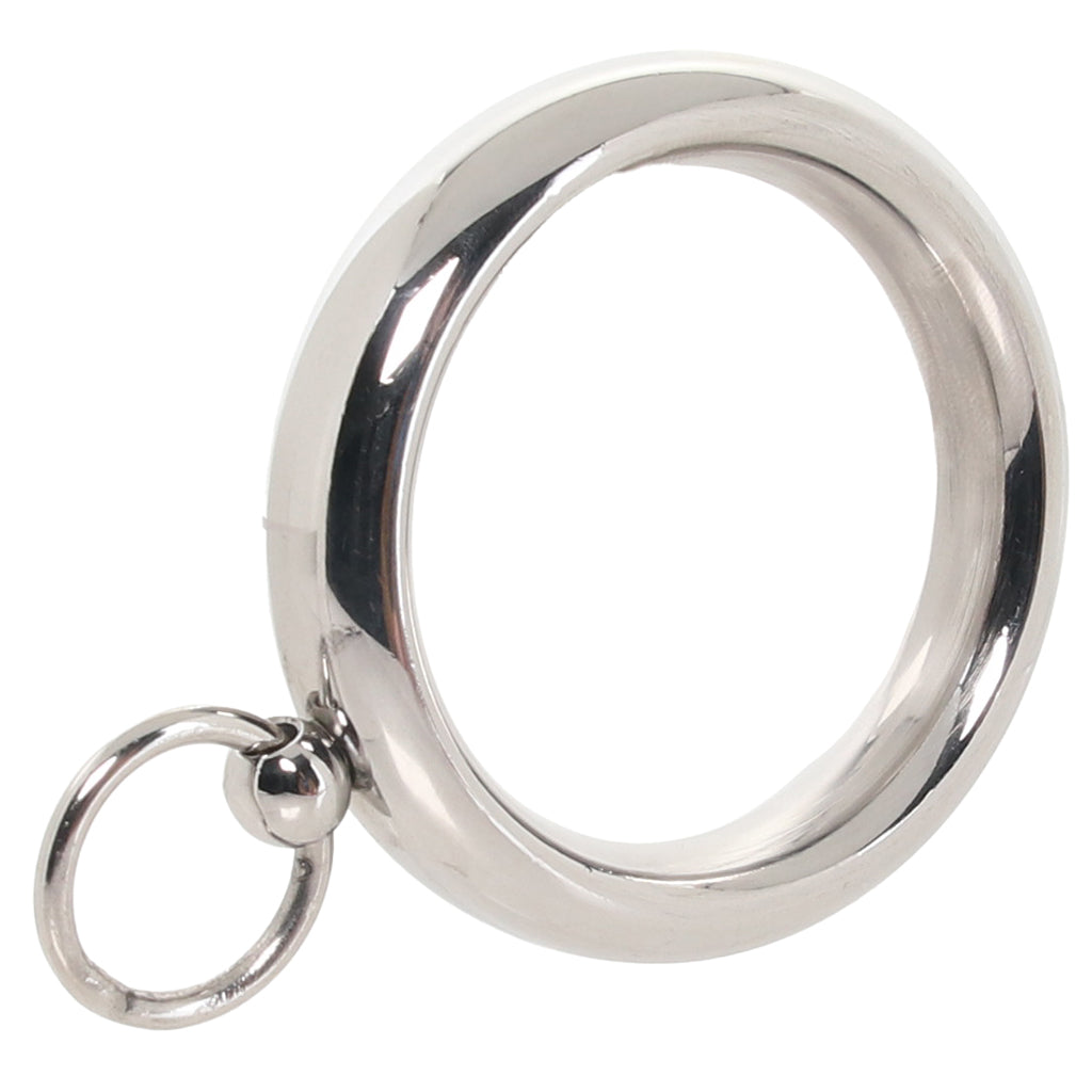 Command Me 50mm Stainless Steel Cock Ring - Exquisite Control & Sensation