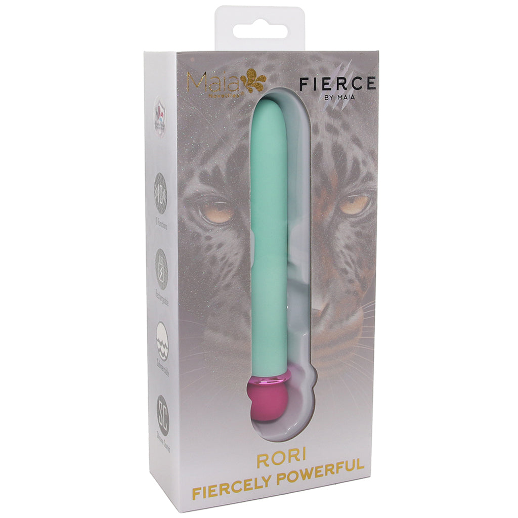 Maia Rori Fiercely Powerful X-Long Bullet Vibe in Teal - Vibrators - HoneyHugs Canada (View 6)