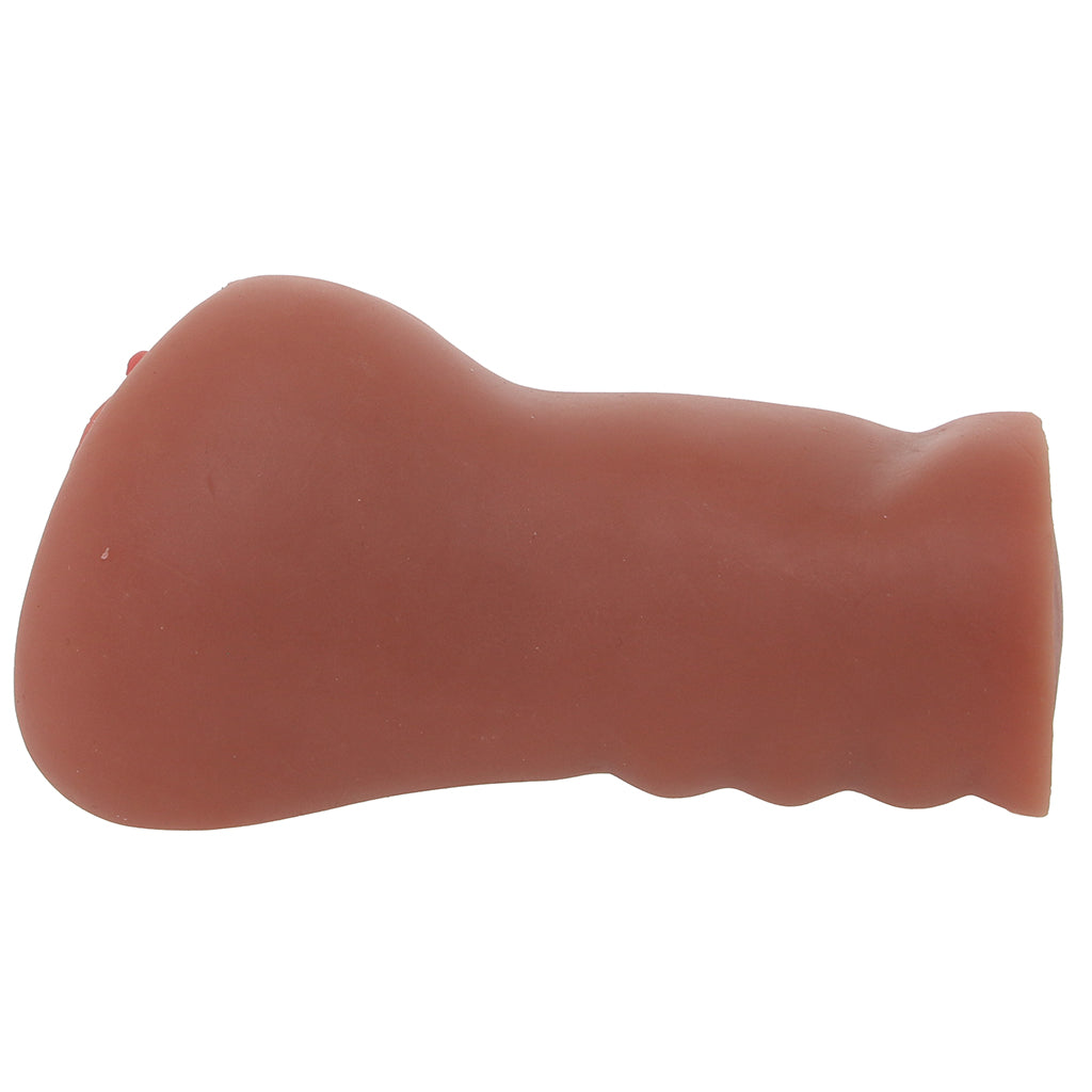 Stroke It Juicy Pussy Stroker in Brown