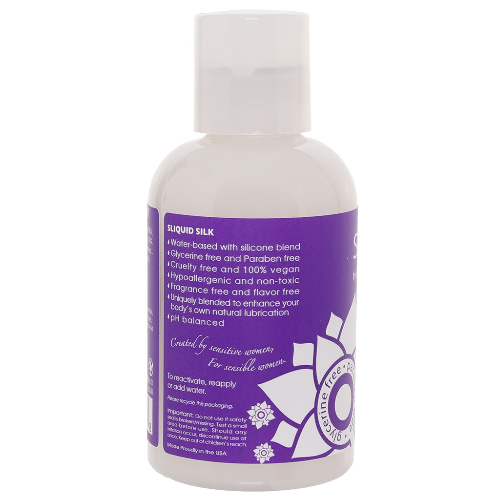 Sliquid Silk Hybrid Intimate Lubricant: Luxurious, Long-Lasting & pH-Balanced for Sensitive Skin