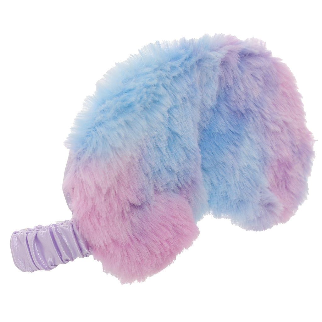 Ouch! Fluffy Multi-Colour Blindfold: Surrender to Luxurious Sensory Play