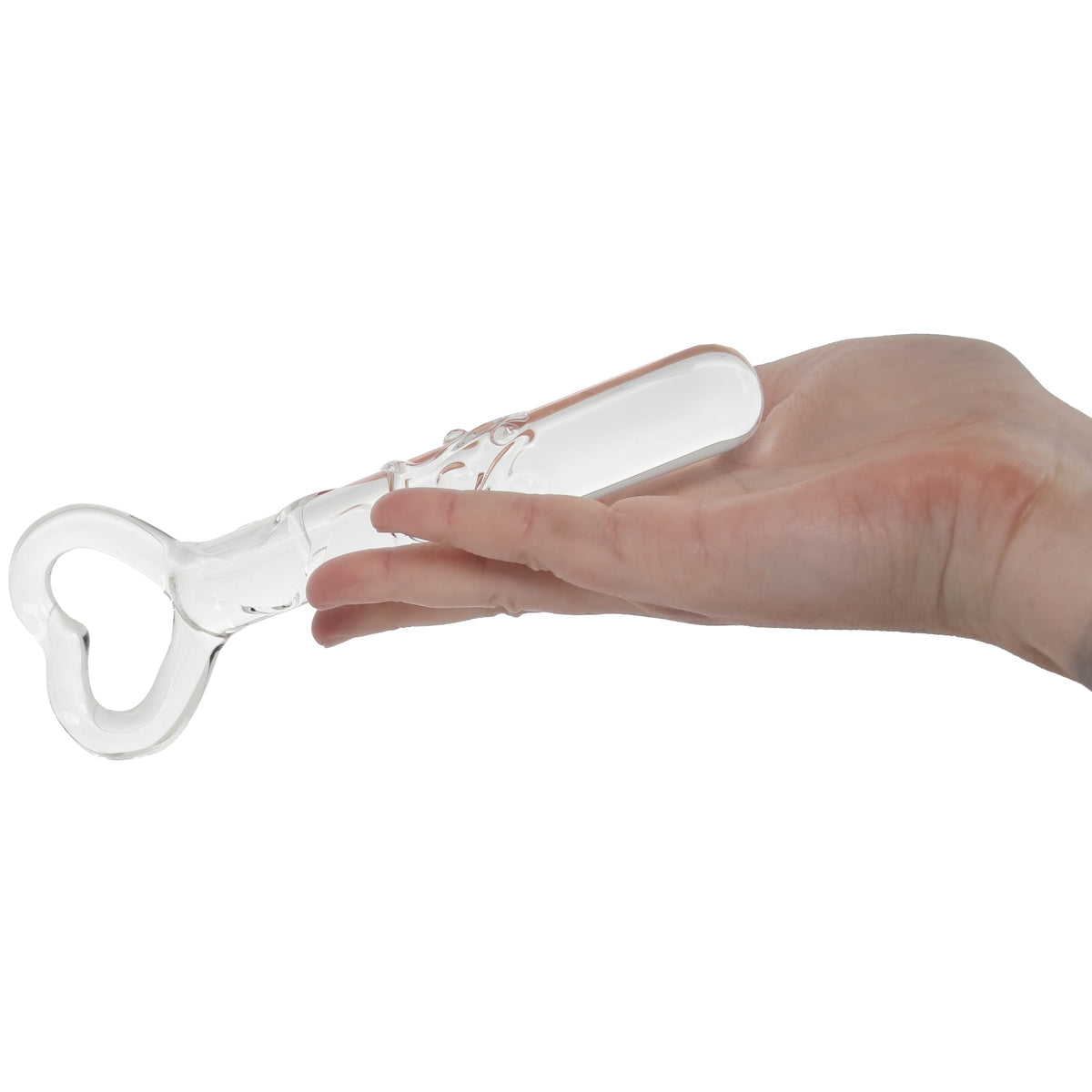 Clarity Hera's Caress Playful Passion Glass Dildo